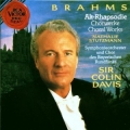 Brahms : Alt Rhapsodie ; Choral Works - Sir Colin Davis , Nathalie Stutzmann Brahms : Alt Rhapsodie ; Choral Works - Sir Colin Davis , Nathalie Stutzmann